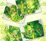 Zdrava zelena salata