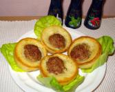 Popovers sa mlevenim mesom
