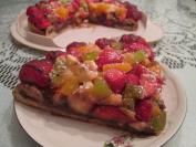 Čokoladno - voćna pizza