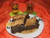 Baklava sa makom, orasima i kikirikijem