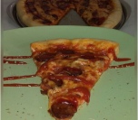 Pizza alla salsiccia