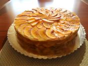 Zlatna nektarina torta