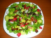 Salata sa rukolom i mladim krompirom