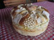Slavski kolač (moje snaje) za Tominu nedelju