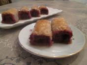 Posna baklava sa višnjama