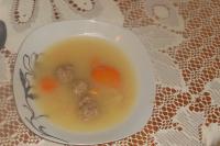 Domaća supa sa džiger- knedlama