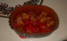 Paprike u slanini