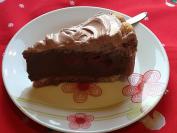 Kolač - piškote, maline, čokolada