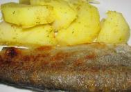 Pastrmka i curry krompir