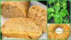 Slani kuglof sa bosiljkom i paradajzom & Salted bread with basil and tomato