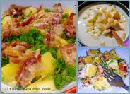 Krompir i slanina u sosu od sira - Potato and bacon in cheese sauce