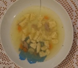 Ćureća supa sa knedlama