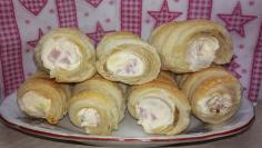Lisnate punjene rolnice (slane)