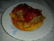 Punjene paprike sa mesom