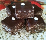 Čokoladne kocke sa ekspandiranim pirinčem
