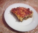 Musaka sa keljom i slaninom