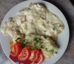 Piletina i šampinjoni