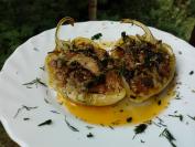 Punjeni paprika čamci