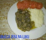 Jagnjeća jetra na luku
