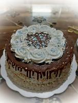 Lešnik kapućino torta