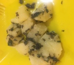 Krompir i spanać salata
