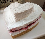 Posna torta cheesecake