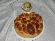 Svečena pletena pogača