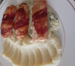 Pileće rolnice u slanini