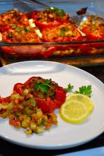 Paprika punjena krompirom i ribom