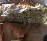 Heljdo zelje gibanica