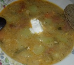 Lagana čorba od tikvica