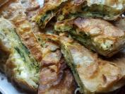 Gibanica (pita) sa sirom i blitvom