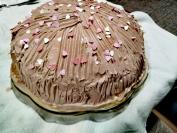 Nugat višnja torta