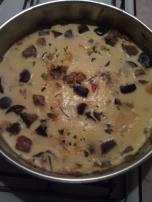 Fritata sa plavim patlidžanom i pavlakom