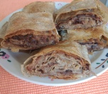 Posna pita sa jabukama i čokoladom