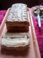 Brza torta sa plazma keksom i bananama