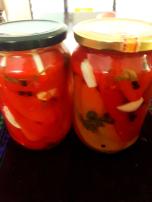 Pečene i pasterizovane paprike