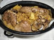 Svinjska butkica sa kiselim kupusom i krompirom