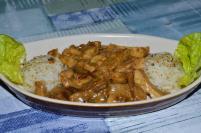 Ćureći file sa vrganjima