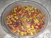 Posna salata sa azuki pasuljem
