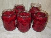 Zimska salata (cvekla, šargarepa, paprika)
