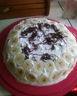 Moja banana torta sa plazmom