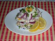 Salata sa jajima i krompirom